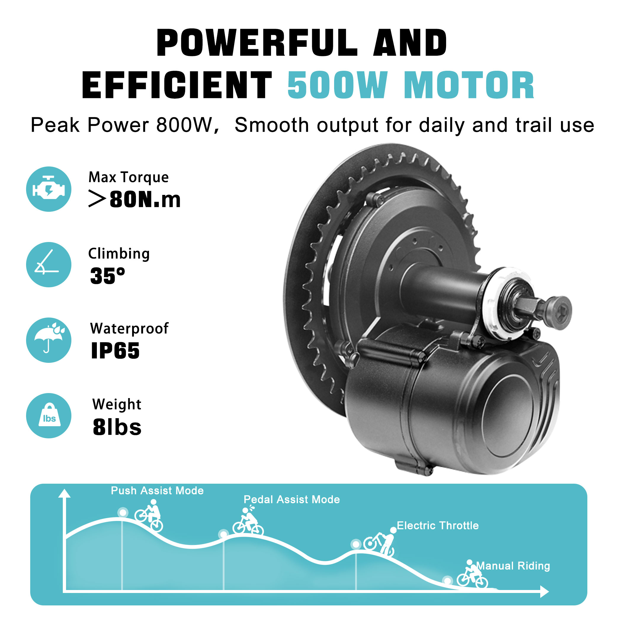 TONGSHENG TSDZ2B-1T4 미드 드라이브 모 - Torque Sensor Mid Drive Motor Kit 리뷰 및 가격